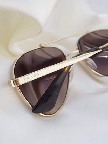PRADA SPR70V AVIATOR SUNGLASSES