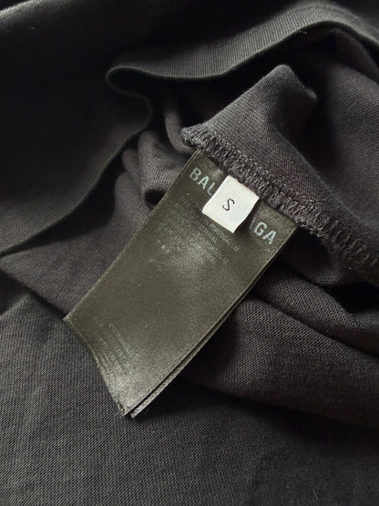 BALENCIAGA OVERSIZED LOGO T-SHIRT - S