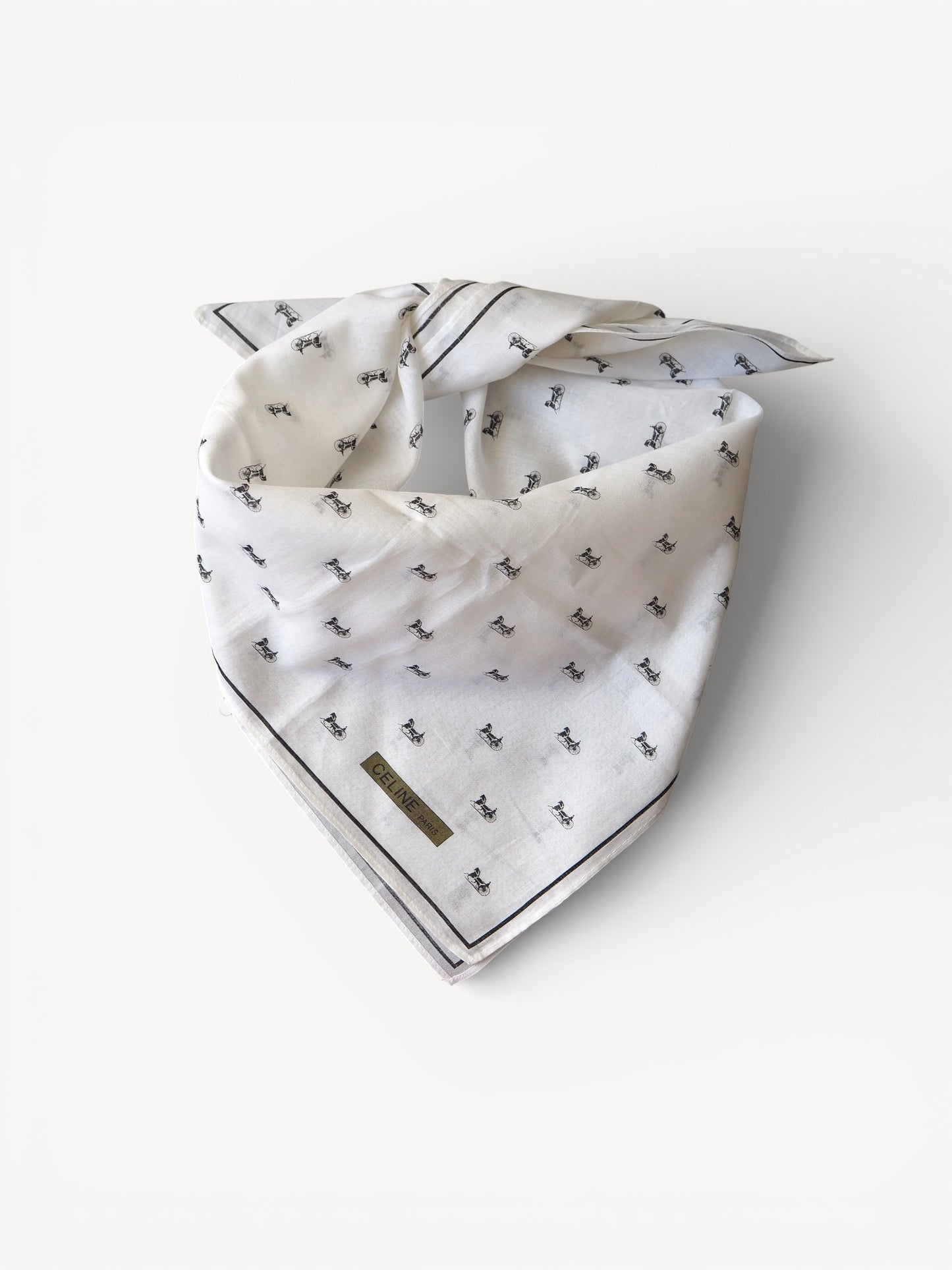 CELINE CARRIAGE SCARF