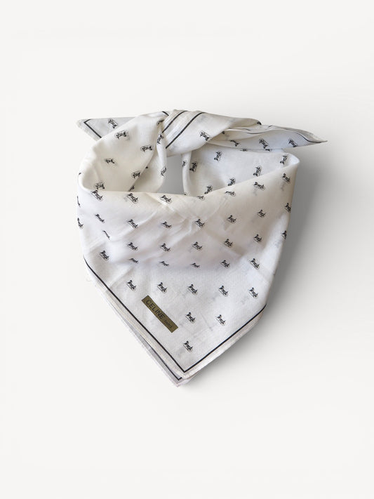 CELINE CARRIAGE SCARF