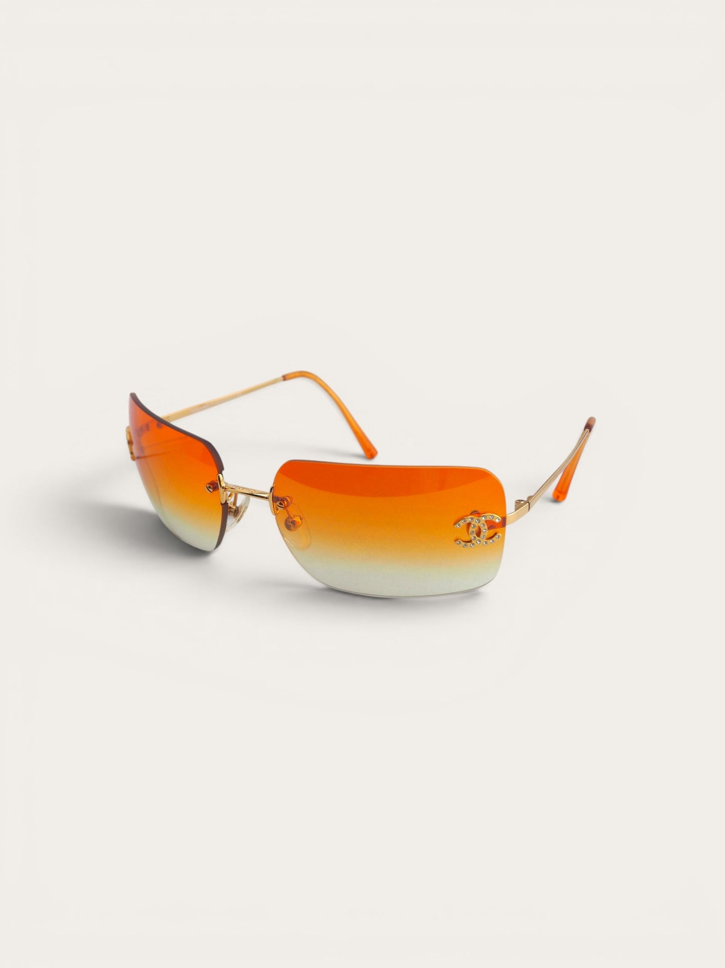 CHANEL 4017-D SUNGLASSES ORANGE