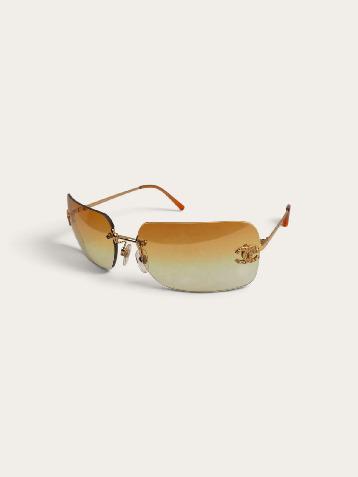 CHANEL 4017-D SUNGLASSES ORANGE