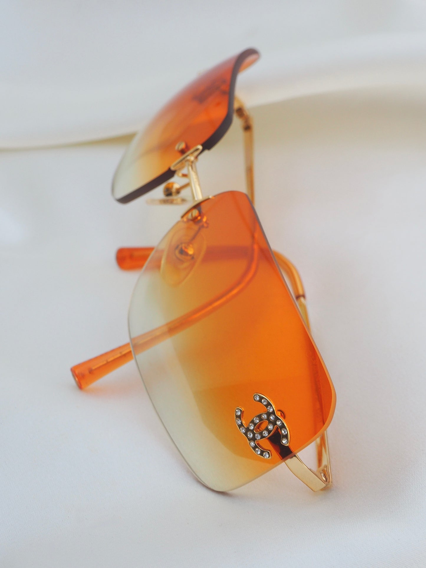 CHANEL 4017-D SUNGLASSES ORANGE