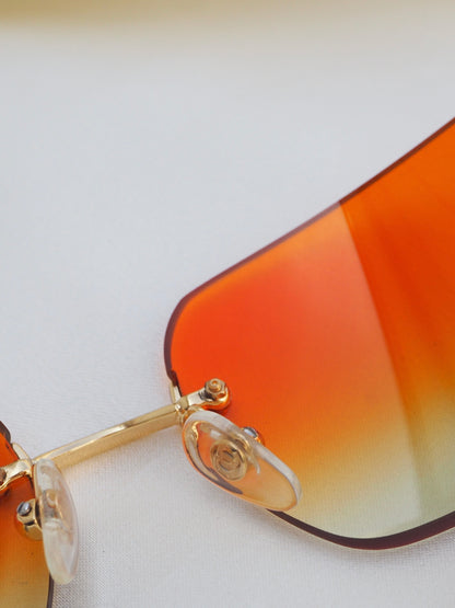 CHANEL 4017-D SUNGLASSES ORANGE