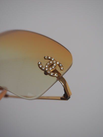 CHANEL 4017-D SUNGLASSES ORANGE