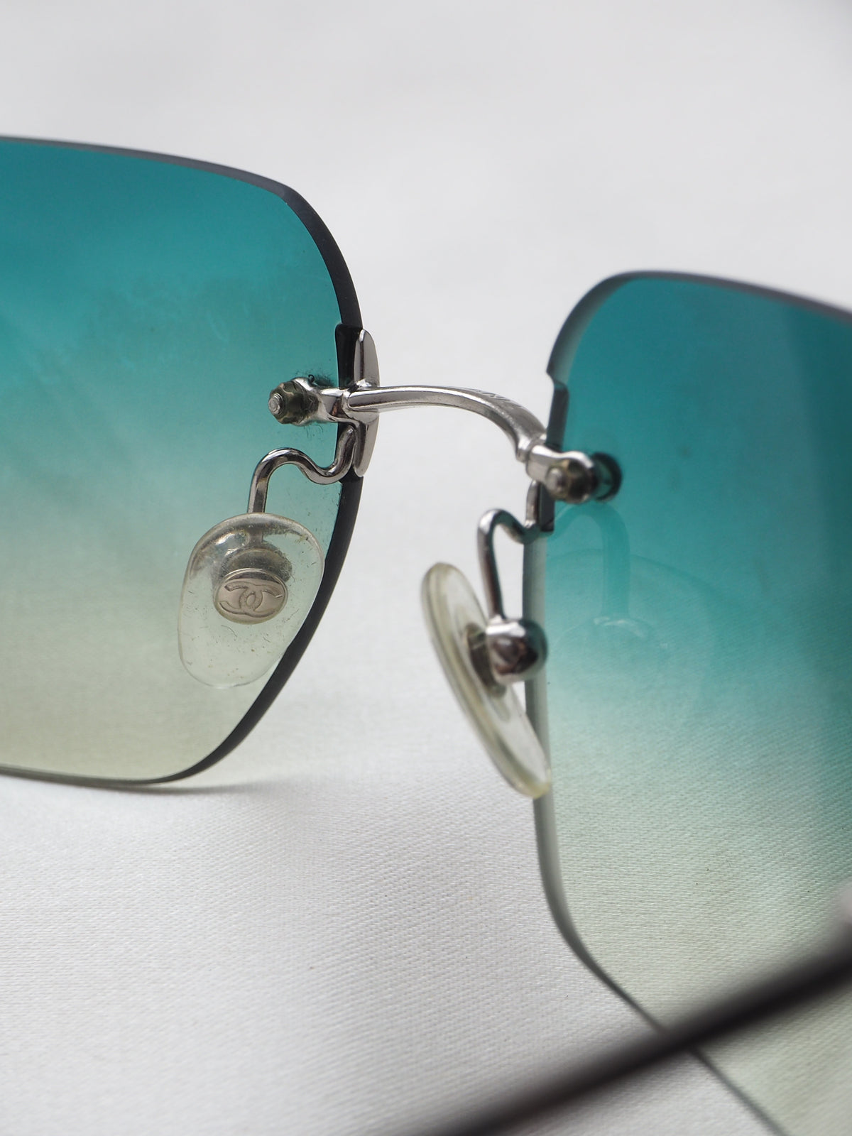 CHANEL 4017-D SUNGLASSES TURQUOISE