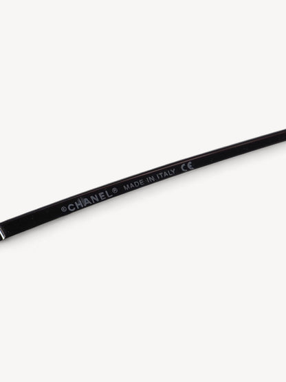 CHANEL 4017-D CRYSTAL CC LOGO RIMLESS SUNGLASSES BLUE