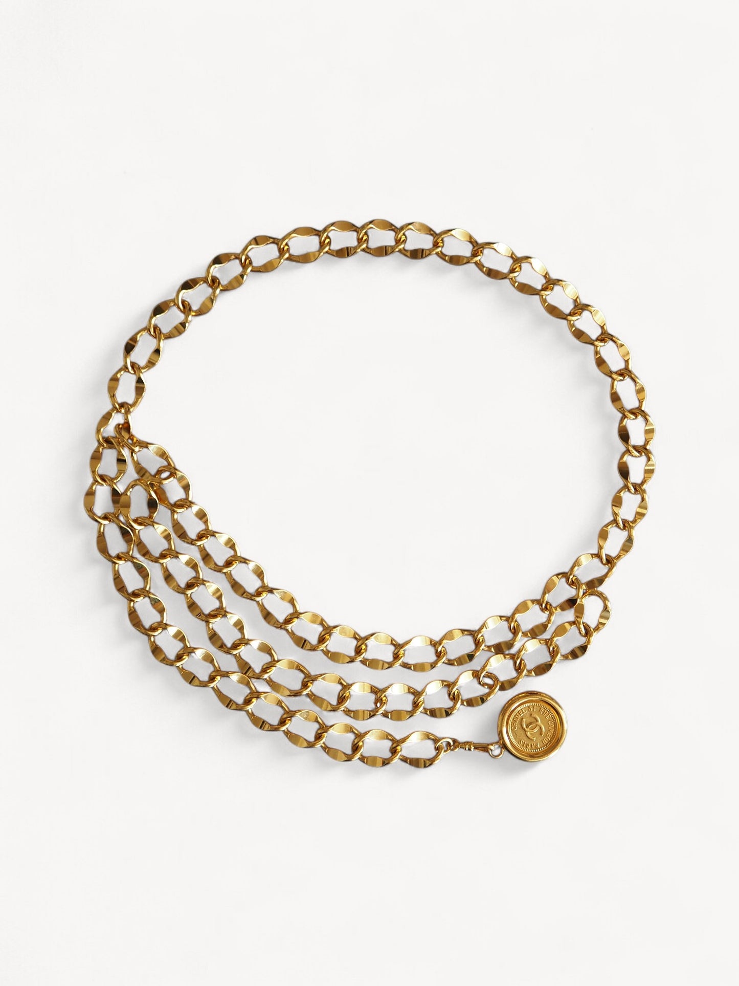 CHANEL CC MEDAILLON CHAIN BELT