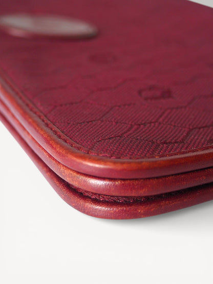 CHRISTIAN DIOR HONEYCOMB 2-WAY SHOULDER BAG