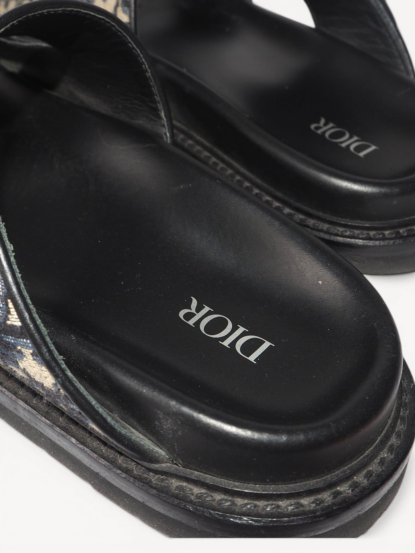 CHRISTIAN DIOR AQUA SANDALS - 41