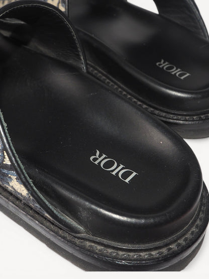 CHRISTIAN DIOR AQUA SANDALS - 41