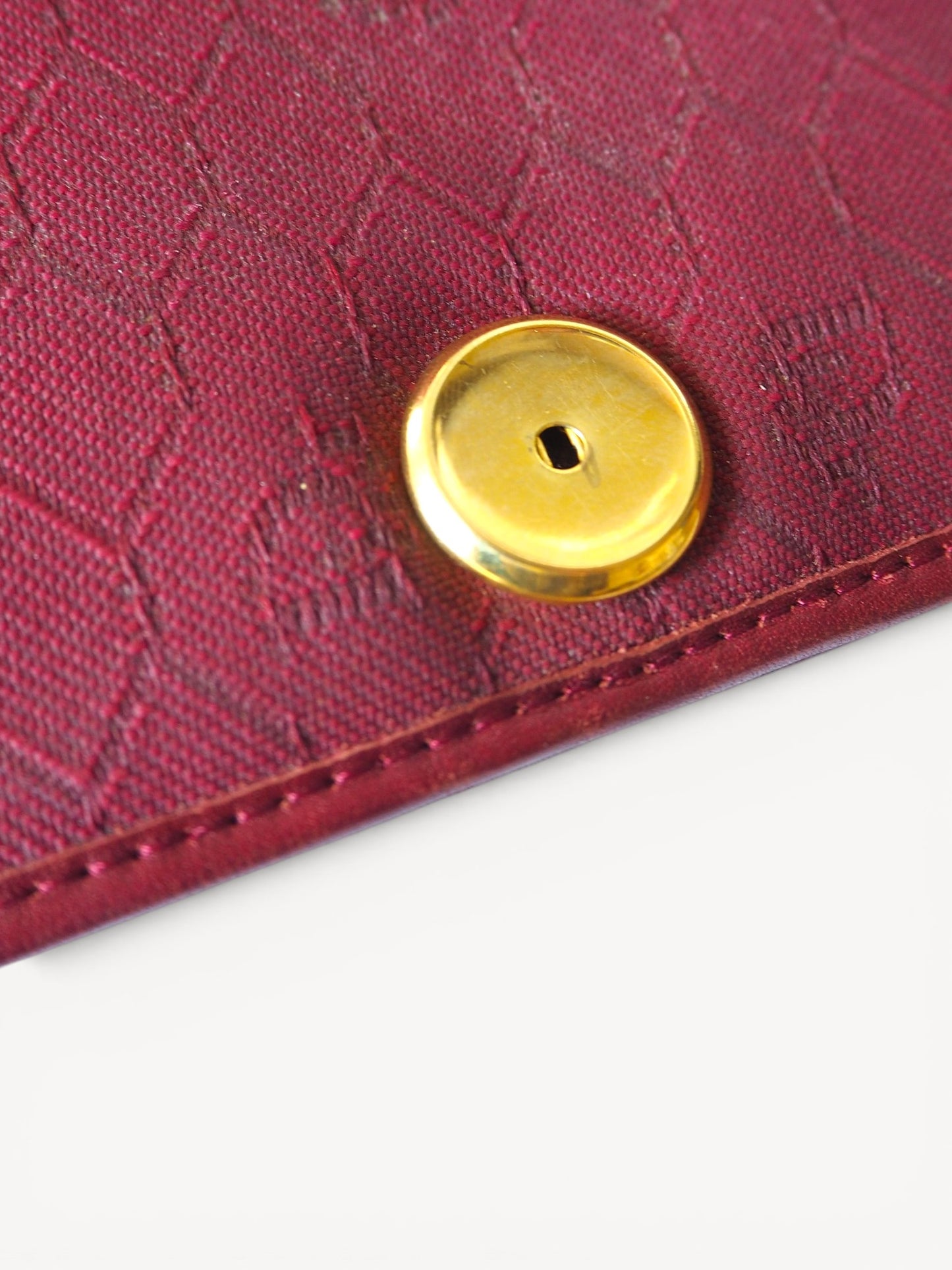 CHRISTIAN DIOR HONEYCOMB 2-WAY SHOULDER BAG