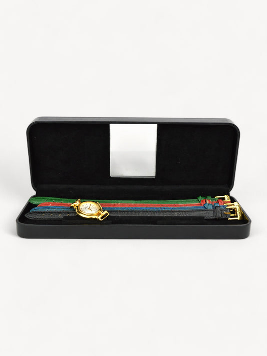 FENDI 640L INTERCHANGEABLE WRISTBAND WATCH