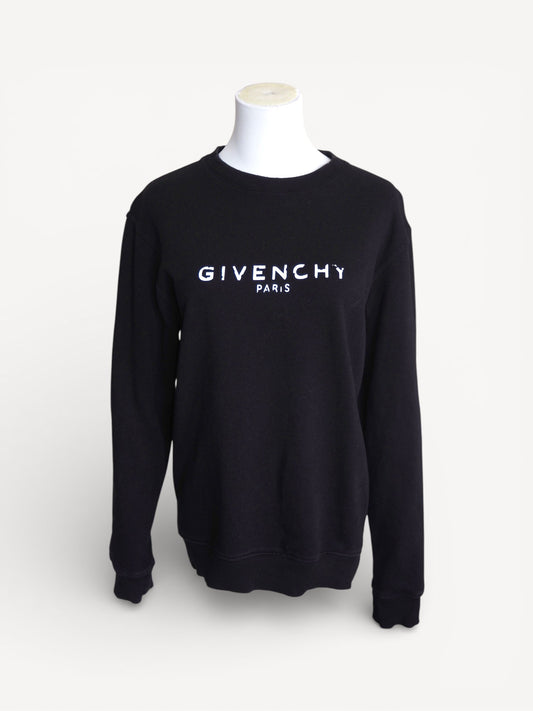 GIVENCHY FADED LOGO SWEATER