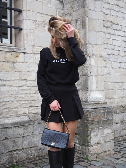 GIVENCHY FADED LOGO SWEATER