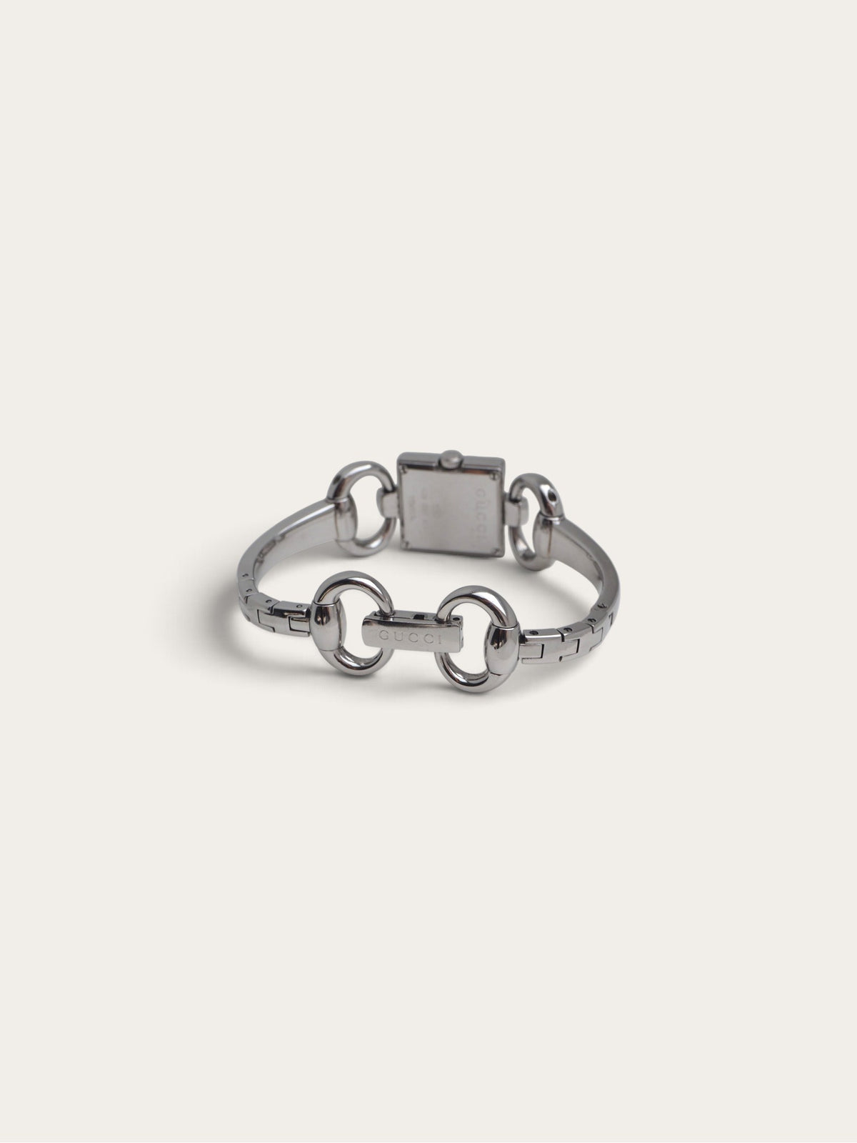 GUCCI 120 HORSEBIT BANGLE WATCH