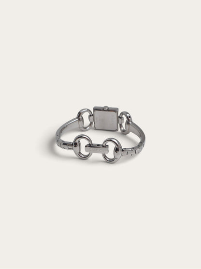 GUCCI 120 HORSEBIT BANGLE WATCH