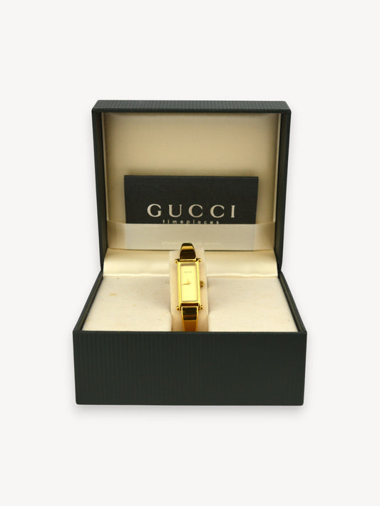 GUCCI 1500L HORSEBIT WATCH GOLD