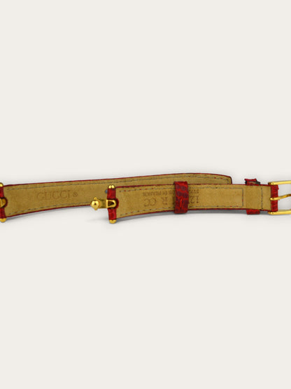 GUCCI 1800L INTERCHANGEABLE STRAP WATCH