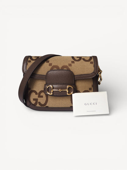 GUCCI HORSEBIT 1955 JUMBO GG MINI BAG