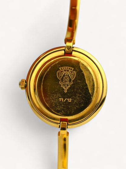 GUCCI INTERCHANGEABLE BEZEL WATCH