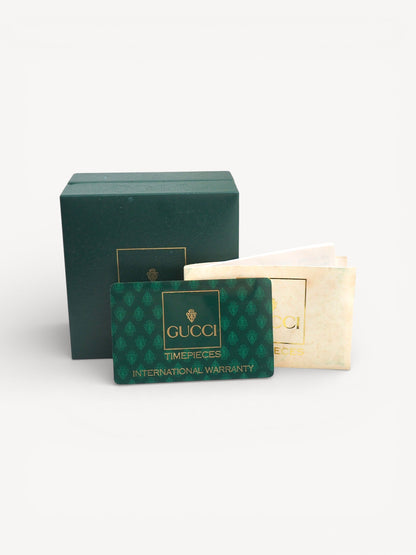 GUCCI INTERCHANGEABLE BEZEL WATCH