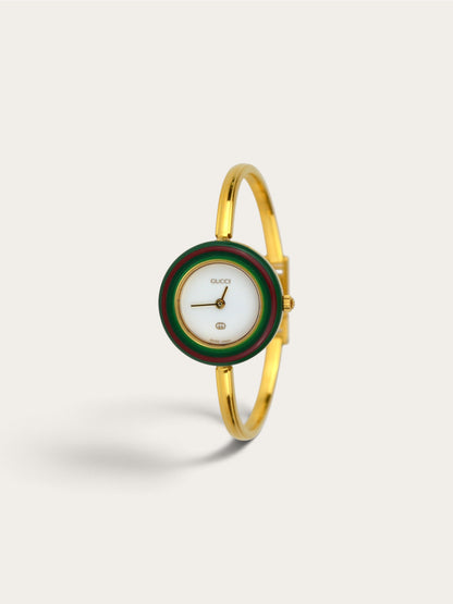 GUCCI INTERCHANGEABLE BEZEL WATCH