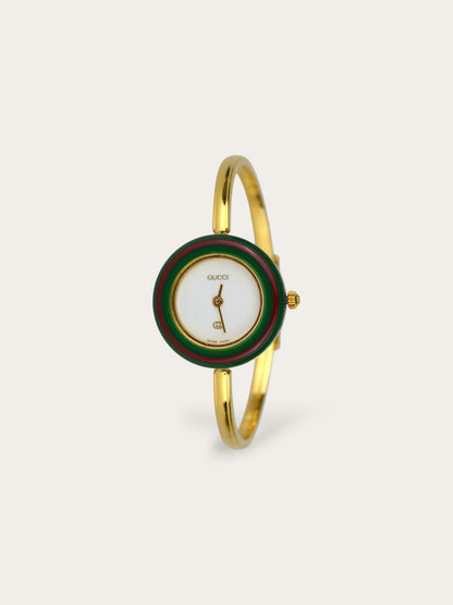 GUCCI INTERCHANGEABLE BEZEL WATCH