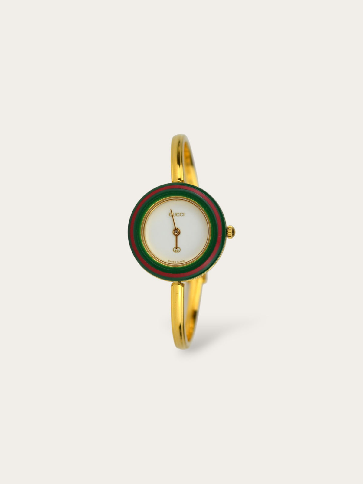 GUCCI INTERCHANGEABLE BEZEL WATCH