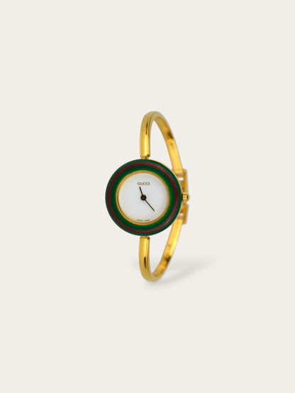 GUCCI INTERCHANGEABLE BEZEL WATCH