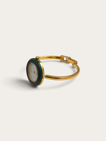 GUCCI INTERCHANGEABLE BEZEL WATCH