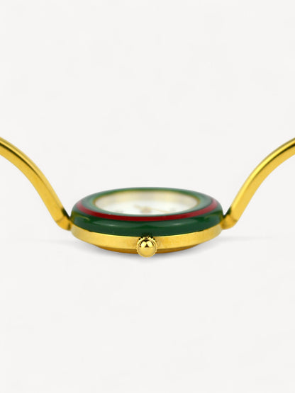 GUCCI INTERCHANGEABLE BEZEL WATCH