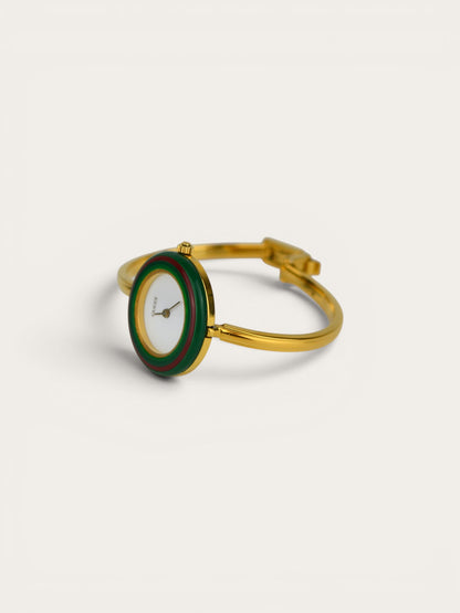 GUCCI INTERCHANGEABLE BEZEL WATCH