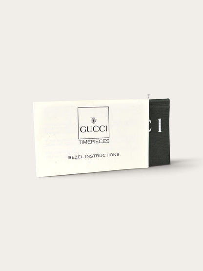 GUCCI INTERCHANGEABLE BEZEL WATCH