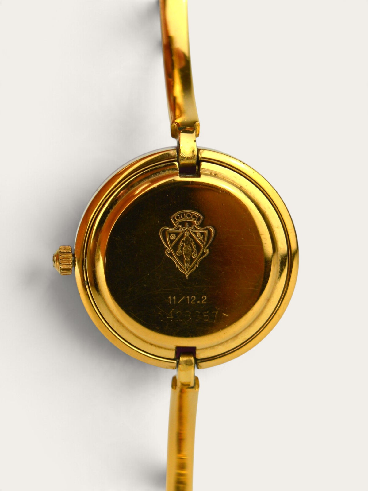 GUCCI INTERCHANGEABLE BEZEL WATCH