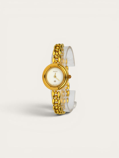 GUCCI INTERCHANGEABLE BEZEL WATCH