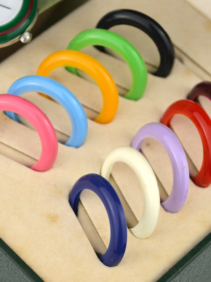 GUCCI INTERCHANGEABLE BEZEL WATCH