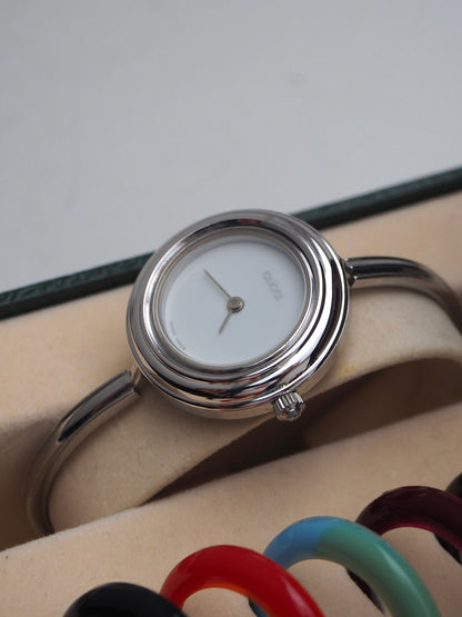GUCCI INTERCHANGEABLE BEZEL WATCH