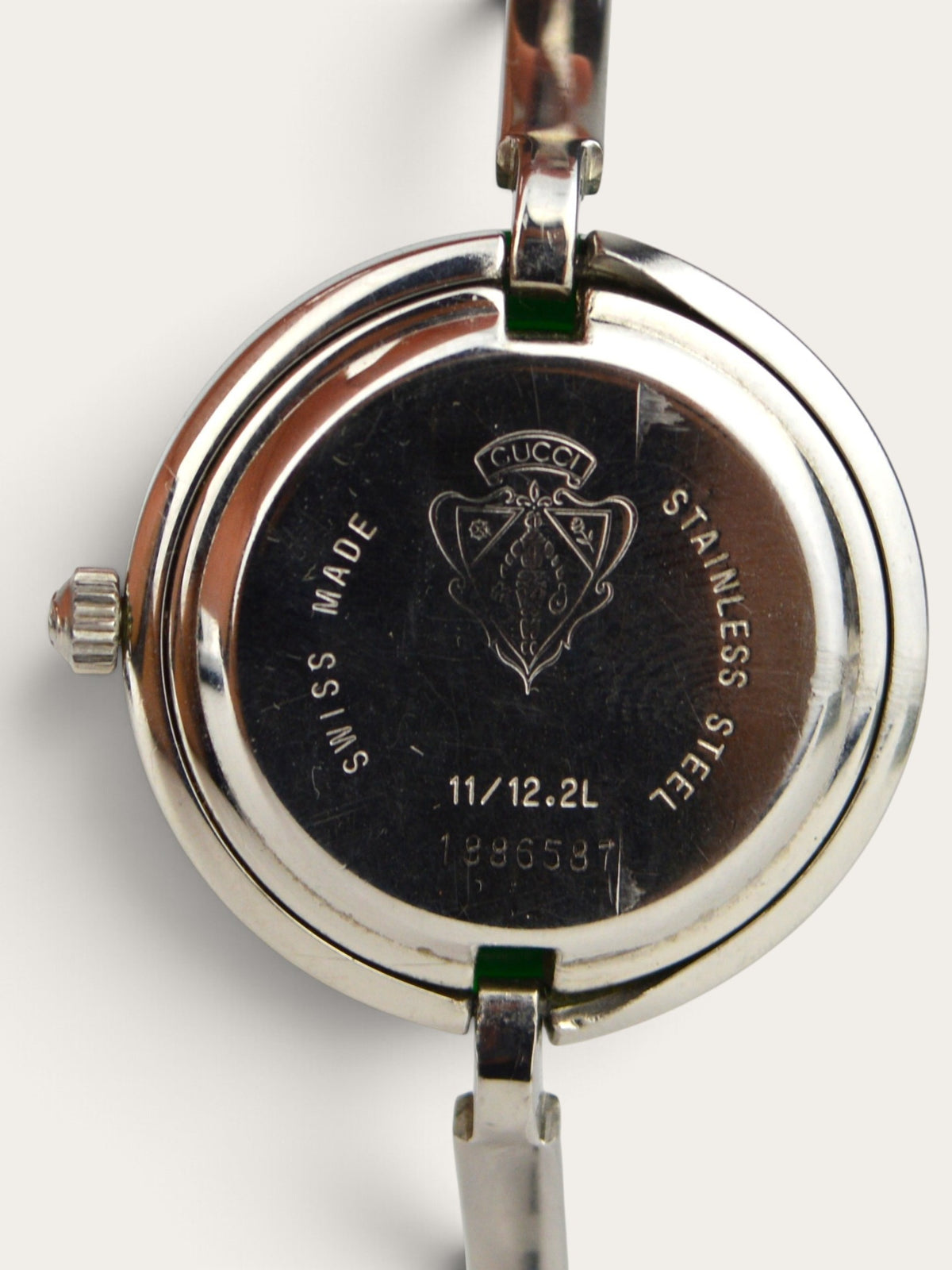 GUCCI INTERCHANGEABLE BEZEL WATCH