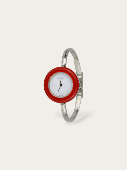 GUCCI INTERCHANGEABLE BEZEL WATCH