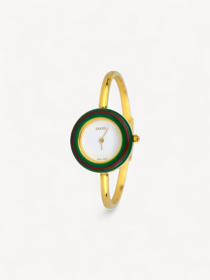 GUCCI INTERCHANGEABLE BEZEL WATCH