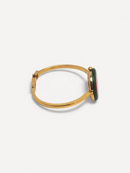 GUCCI INTERCHANGEABLE BEZEL WATCH