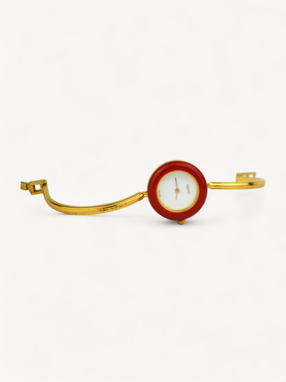 GUCCI INTERCHANGEABLE BEZEL WATCH