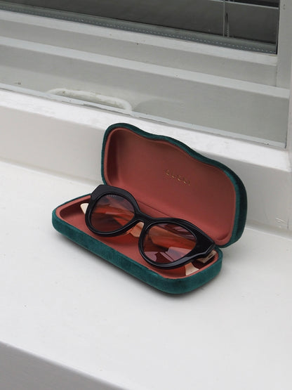 GUCCI GG0957S 004 SUNGLASSES CAT EYE SUNGLASSES