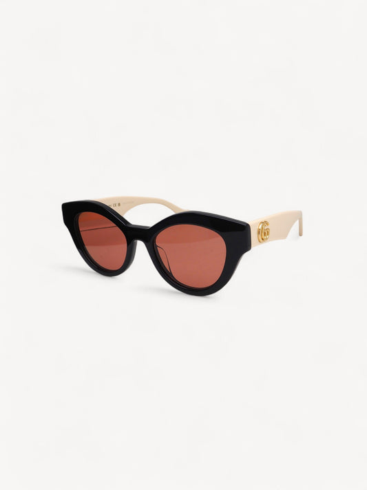 GUCCI GG0957S 004 SUNGLASSES CAT EYE SUNGLASSES