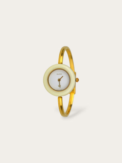 GUCCI INTERCHANGEABLE BEZEL WATCH