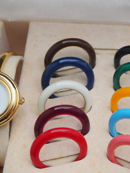GUCCI INTERCHANGEABLE BEZEL WATCH