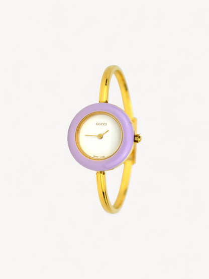 GUCCI INTERCHANGEABLE BEZEL WATCH