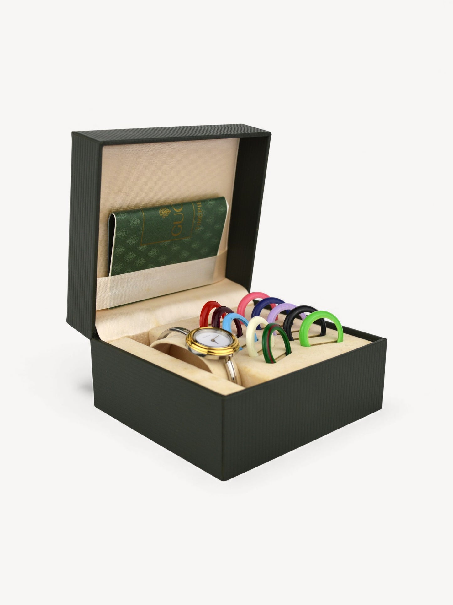 GUCCI INTERCHANGEABLE BEZEL WATCH