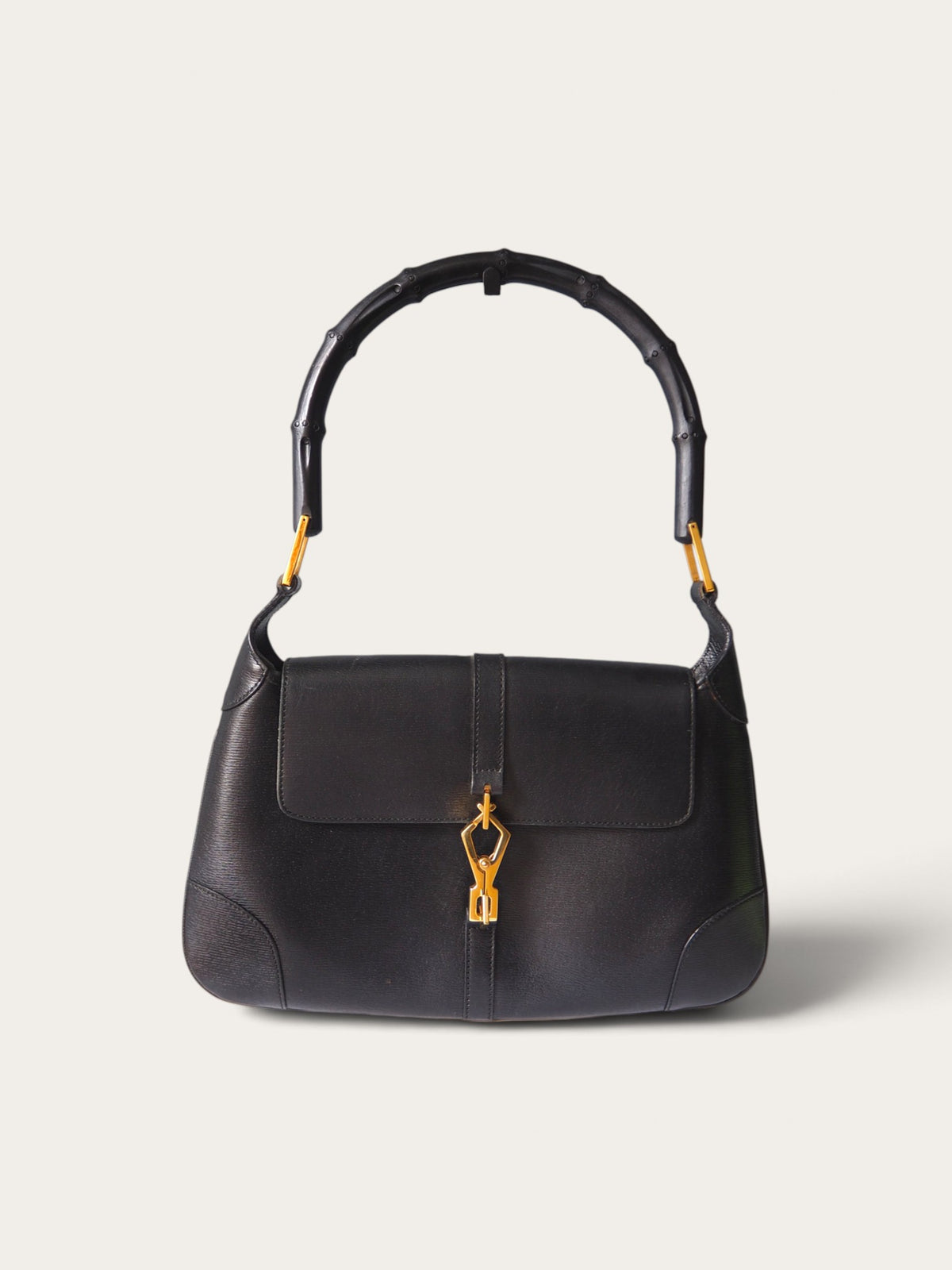 GUCCI JACKIE BAMBOO SHOULDER BAG